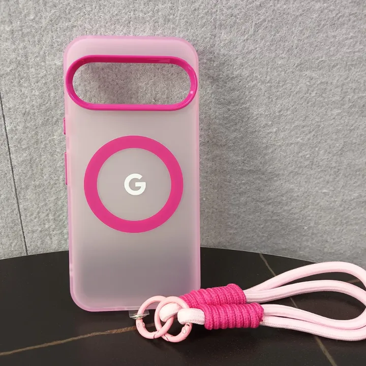 Trendy%20Limited%20Edition%20Candy%20Color%20Magnetic%20Charge%20Case%20For%20Google%20Pixel%2010%209%20Pro%20XL%208%20A%20Pro%20Portable%20Wristband%20Shockproof%20Cover%20-%20Image%205