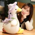 Kawaii 30cm Duck Doll Flower Duck Plush Toy Stuffed Animal Plush Toy Best Gift Plushie Toy Simulation Funny Doll. 