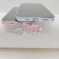 Weather Dust Plug Charm Phone Stopper Pendant Charge Port Plug For iPhone Type C Dust Protection Cute For Airpods Accessories. 
