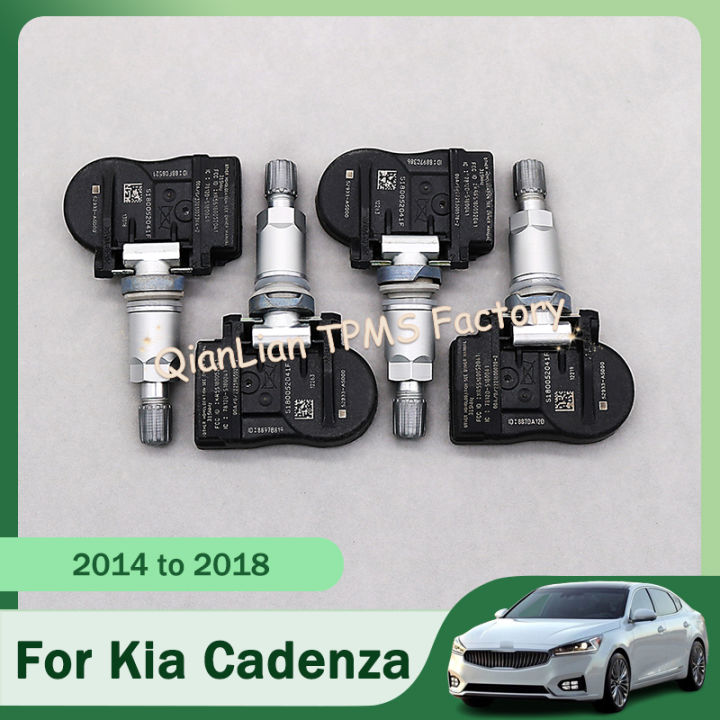 52933-A5000 TPMS Tire Pressure Monitor System For Kia Cadenza Forte 5 Optima Sorento Soul 4pcs 315MHz 52933A5000 Tire Sensor