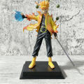 Naruto AK Uzumaki AK Sasuke Anime Figure GK Double Head Carving Collectible Decor Desktop Ornament Statue Model Toy. 