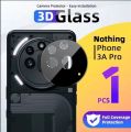 For Nothing Phone 3A Pro 3D Camera Lens Protector Glass. 