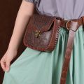 Medieval Retro Waist Bag Viking Style Hanging Belt Coin Purse Knight Fanny Pack Portable Men Women Money Pouch Costume Props. 