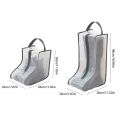 Shoes Dust Cover Mesh Transparent Shoe and Boot Storage Bag with Zipper Portable Travel Dust Organizer Protector Bag.