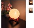 usb moon lamp yellow color LED lights. 