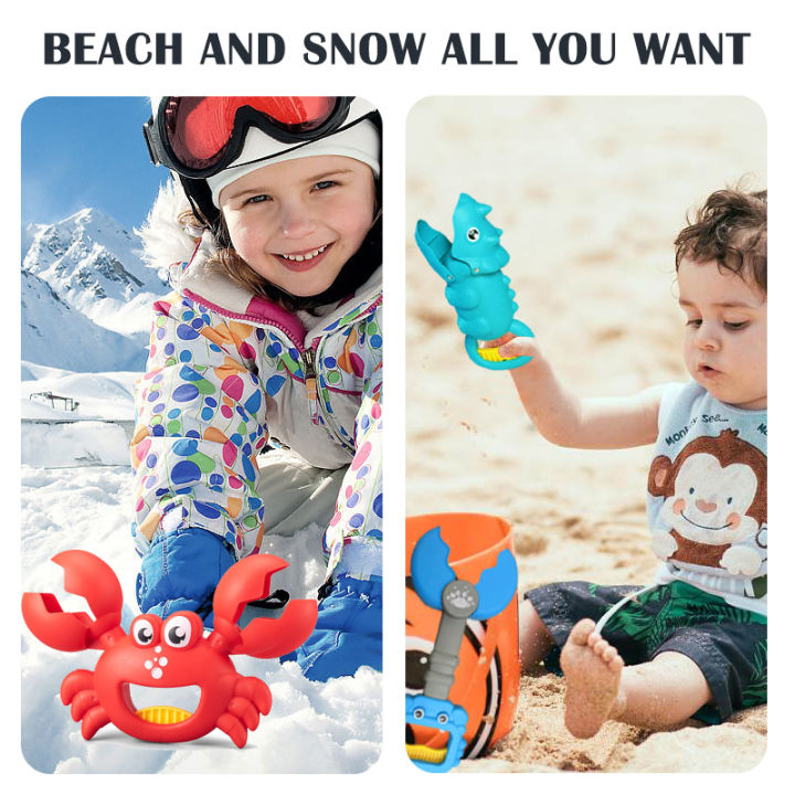 Children's%20beach%20toy,%20lobster,%20dinosaur%20toy%20clip,%20male%20and%20female%20crab%20foot%20pliers,%20robotic%20arm,%20beach%20dredging%20shovel%20set%20-%20Image%204