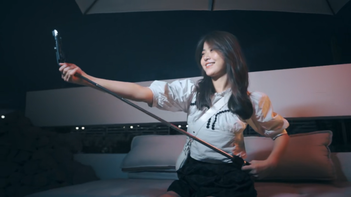 40-Inch Wireless Selfie Stick with Bluetooth Remote, LED Light & Tripod Stand | Foldable & Extendable Design for Vlogging, TikTok, YouTube, Travel Photography & More