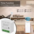 16A 20A Tuya WiFi Smart Switch Module with RF 433Mhz 2-way Control Breaker Relay Works with Alexa Google Home Smart Life APP. 