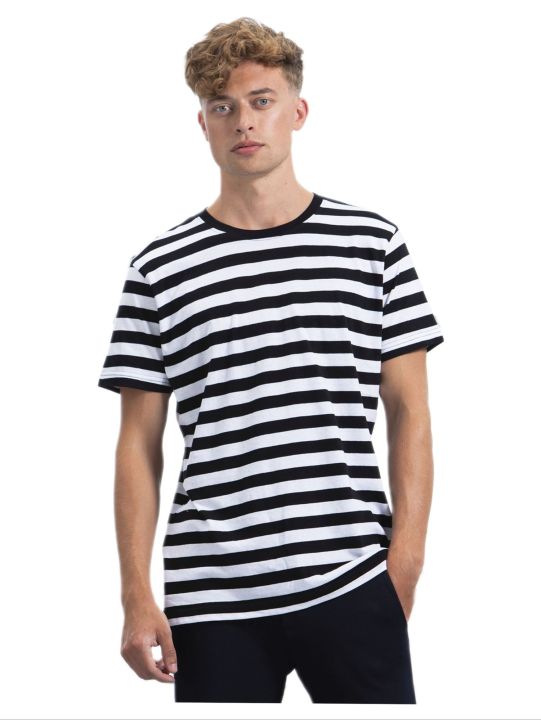 Striped Premium Matty Summer T-Shirt For Men