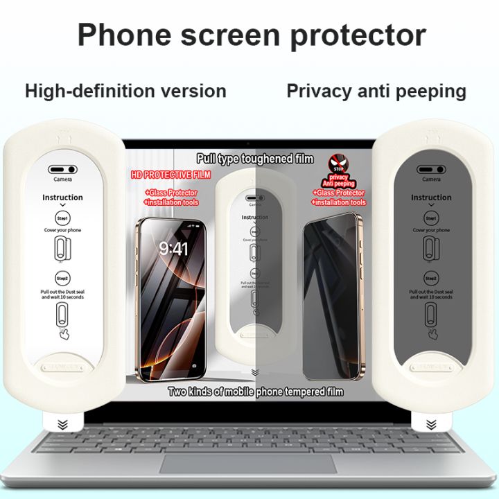 2pcs%20Anti%20Peeping%20Screen%20Protector%20for%20iPhone%2016%2013%2012%2014%2015%20ProMax%2014Plus%20Dust%20Free%20Tempered%20Glass%20With%20Alignment%20Mounting%20Cove%20-%20Image%205