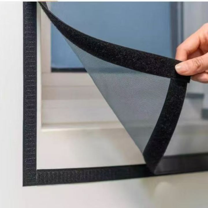 Mosquito-proof%20screen%20window,%20self-adhesive%20window%20mosquito%20net,%20summer%20insect-proof%20door,%20window%20mosquito%20net%E3%80%90BLACK%E3%80%91%20-%20Image%202