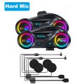 Y13 Pro Motorcycle Helmet Bluetooth Headset Chip V6.0 Stereo Fm Radio Mixing Music Sharing Intercom Distance 500M.