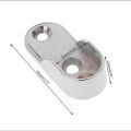 2pcs wardrobe clothes tube support closet rod pole and bracket thickening  holder almari bracket,cloth rod holder. 