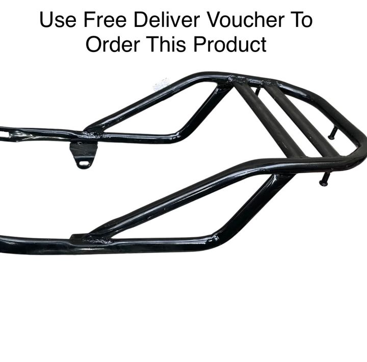 Motorcycle Rear Carrier Tail Hood Black For Honda CG125 High Quality