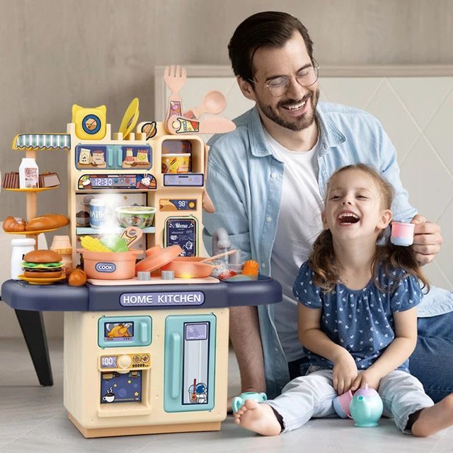 Dream Kitchen-Kitchen Play Set With Accessories- Mini Kitchen Set
