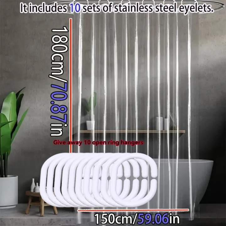 Transparent%20shower%20curtain%20High%20permeability%20PEVA%20material%20waterproof%20easy%20to%20take%20care%20of%20bathtub%20shower%20room%20partition%20curtain%20-%20Image%204