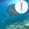 25pcs Saltwater Circle Hooks with Steel Wire Leader 10/0-1/0 Steel Circle Hook Rigs Circle Fishing Hooks Rig for Catfish Bass. 
