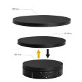 3 in 1 Electric Rotating Display Stand 360 Degree USB/Battery Turntable Holder Jewelry Display Stand Base for Photography Shoot.