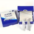 100PCS Single-Sided Razor Blades - Stainless Steel Safety Razors for Men, Barber-Grade Shaving Tools.