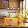 Khajurico Butter Cookies 150g | Rich & Crispy Premium Biscuits | Classic Buttery Tea Time Snack for Kids & Family (Pack of 2). 