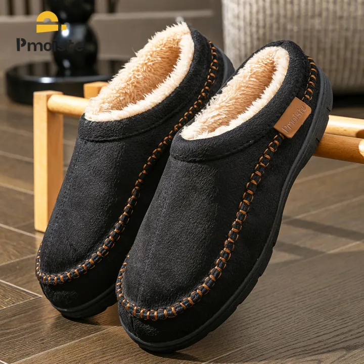 Winter%20Slippers%20for%20men%20Mark%20Line%20TPR%20Sole%20Faux%20Suede%20Warm%20Non%20Slip%20Soft%20Memory%20Foam%20Cushion%20Living%20Room%20Shoes%20-%20Image%202
