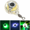 1pcs Mini Fishing Lure Light LED Deep Drop Underwater Eye Shape Fishing Squid Fishing Bait Luminous Lure for Attracting Fish. 