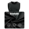 Ippolich Running Vest Summer Quick Drying Fitness Vest Reflective Breathable Elastic Sleeveless T-shirts Gym Clothing Man Sports. 