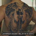 Judgment Angel Waterproof Temporary Tattoo Sticker, Long-lasting Waterproof for 1-2 Weeks, Realistic Semi-Permanent Fake Tattoo.