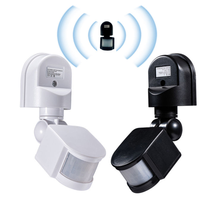 12V Motion Sensor 220V/110V PIR Movement Detector Automatic Infrared Wall Mount Outdoor LED Light Switch Human Presence Sensor