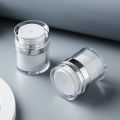 15g/30g/50g/100g Empty Airless Pump Jar Reusable Acrylic Vials Vacuum Bottle Portable Travel Container For Cosmetic Cream Lotion.