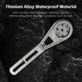 WEST BIKING Bike Odometer Bracket Multifunctional Titanium Alloy Stand Lightweight Adjustment Angle Odometer Extension Bracket. 