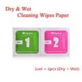 10/20/50pcs Disposable Screen Cleaning Wipes Paper for Camera Lens Phone LCD Screen Dust Removal Tool Cleaning Wipes Paper Set. 