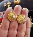 1 years color guarantee gold plated small earrings for woman. 