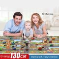 Baby Climbing Playing Mat Game Traffic Road Map Baby Play Mat Toys City Carpet City Car Parking Lot Table Cloth Traffic Signs. 