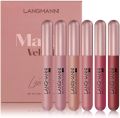 The 6-Piece Velvet Matte Liquid Lipstick Set typically includes a curated range of versatile and trendy shades designed to suit various skin tones and occasions. The set may feature the following color options:. 