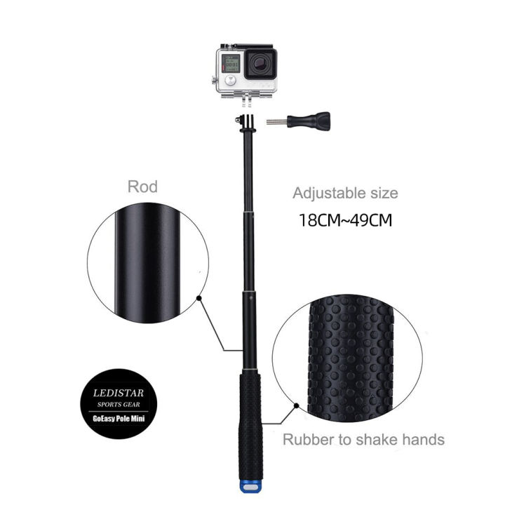 Selfie%20Stick%20Aluminum%20Alloy%20Adjustable%20Monopod%20Extension%20Rod%20For%20%20Hero%2013%2012%2011%2010%209%207%206%205%20Insta360%20X4%20X3%20%20Action%205%204%203%20-%20Image%205