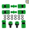 Garden Watering Hose ABS Quick Connector 1/2” End Double Male Hose Coupling Joint Adapter Extender Set For Hose Pipe Tube. 