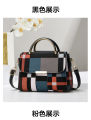 Ladies Fashion Bag, new 2025 bags, women's bags, crossbody bags, summer high-end sense of exquisite, light luxury leather bags.
