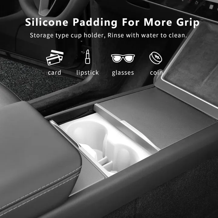 Center%20Console%20Cup%20Holder%20Inserts%20For%20Tesla%20Model%203%202024-2026%20Highland%20Model%20Y%202026%20Juniper%20Center%20Console%20Liner%20Coasters%20Mat%20-%20Image%206