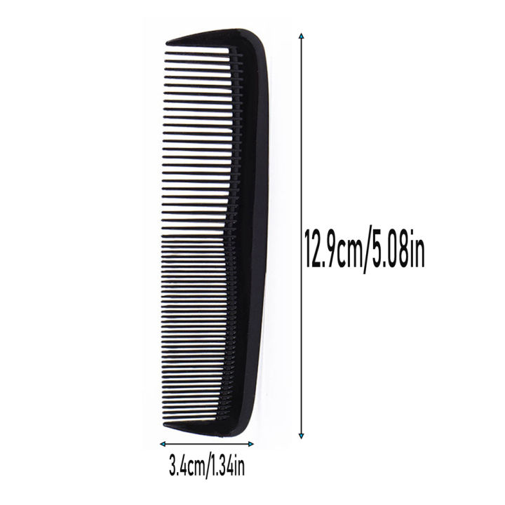 5pcs%20Black%20Hair%20Styling%20Comb,%20Fine%20Tooth%20Hair%20Comb,%20Heat%20Resistant%20Comb,%20Double%20Headed%20Hair%20Styling%20Comb%20-%20Image%206