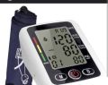 Digital Blood Pressure Monitor with Voice Announcement - Automatic BP Machine for Upper Arm with Large LCD Display. 