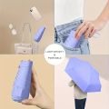 UPF50+ Mini Umbrella Sun Protection Pocket Umbrella Capsule Rainproof Outdoor Traveling Sunshade Portable Parasol Rain Umbrella.
