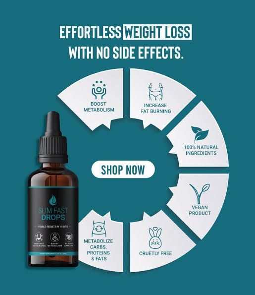 Slim Fast Drops is the perfect weight loss supplement t