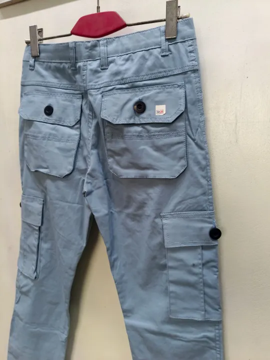 Mens%20stetch%20twill%20blended%206%20pockets%20cargo%20mobile%20pant%20lite%20blue%20by%20RareTex%20-%20Image%206