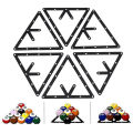 /Set Billiard Rack Black Triangle Ball Holder Positioning Billiard Table Pool Cue Accessory Billiard Ball Rack Billiard Rack. 