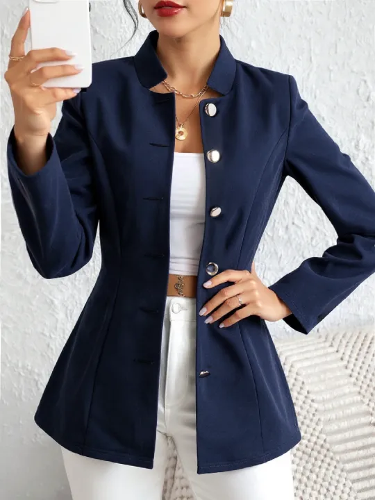 Elegant%20Single%20Breasted%20Womens%20Blazer%20For%20Autumn%20Winter%20Season%20Daily%20Commute%20Holiday%20Party%20Gathering%20Formal%20Casual%20Suit%20Jacket%20-%20Image%204