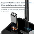 Bluetooth 5.3 Audio Receiver Support USB U-Disk Play Wireless Adapter R/L 2 RCA/3.5MM AUX/Optical Fiber Jack For Car Kit Speaker.