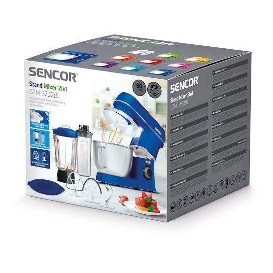 Sencor STM3752 2 in 1 Stand Mixer with 8 different features