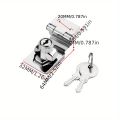 1/2PCS 3" Punch-free With Lock Drawer Locks Letter Box Locker Double Door Cabinet Lock Office Cabinet Security Combination Lock. 