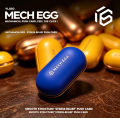 Metal Fidget Slider Toy EDC Pocket Stress Relief Gadget Mechanical Egg Anxiety Relief Cool Desk Toy for Adults/Kid  for ADHD. 